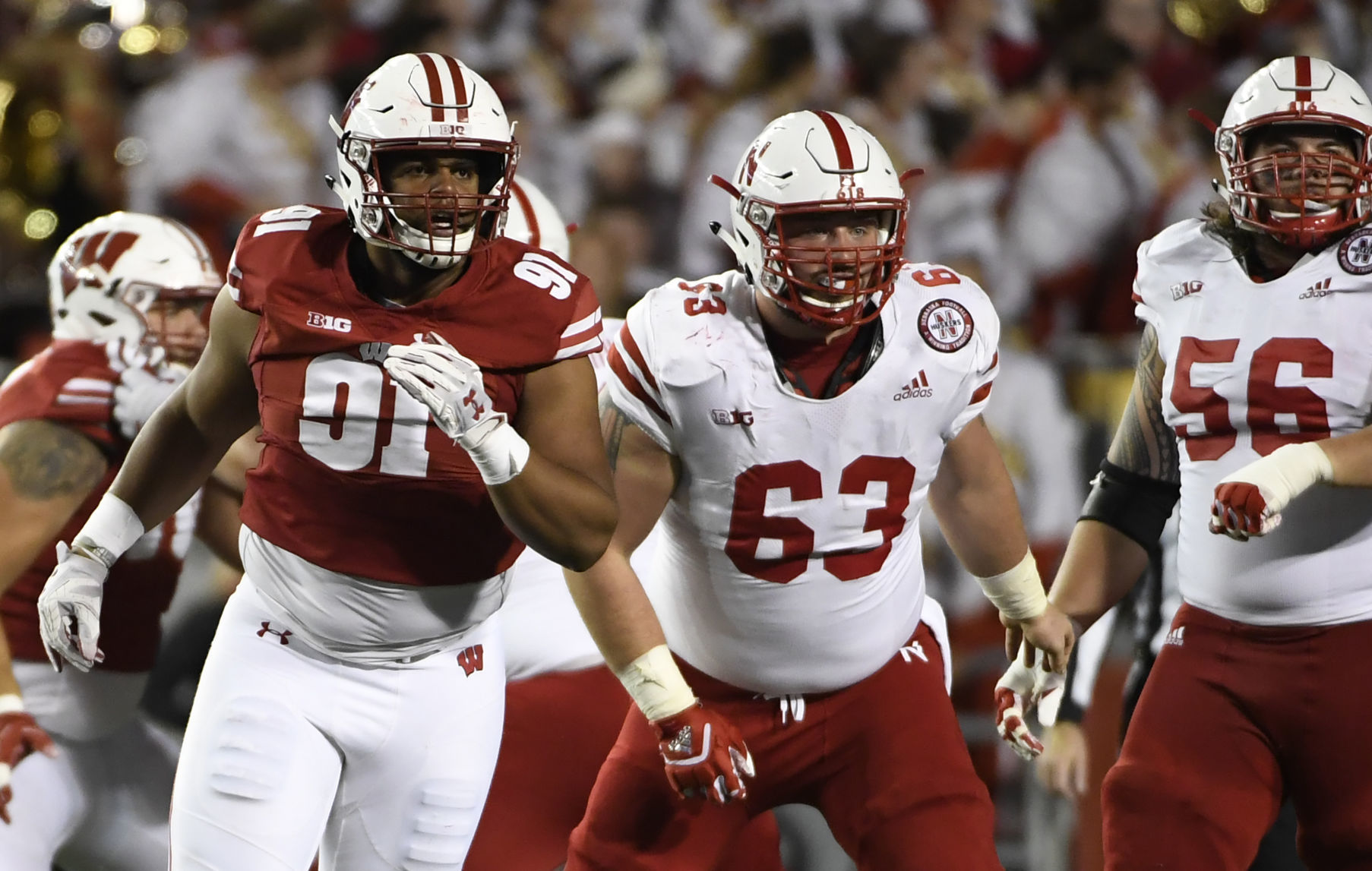 Nebraska vs Wisconsin, college football, 10.6.18